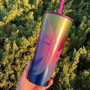 Starbucks 2022 Ombré Floral Stainless Steel Tumbler